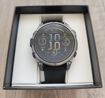 Garmin Fenix 8 Amoled Sapphire Titanium Black - 47mm - 2