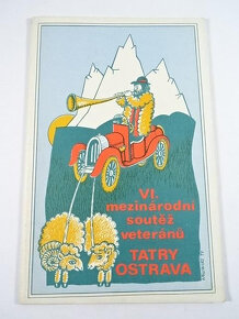 VI. mezinárodní soutěž veteránů Tatry - Ostrava 1977 - 2