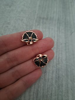 Petra Toth rosegold náušnice - 2