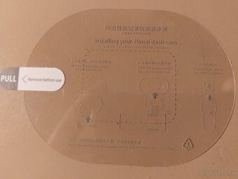 3x elektrostatické fólie na čelné sklo auta - 70mai - 2