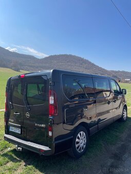 Prenájom 9 miestnej dodávky Opel Vivaro BiTurbo Long verzia - 2