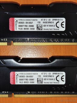 Kingston RAM 16 GB (2×8 GB) DDR4 - 2