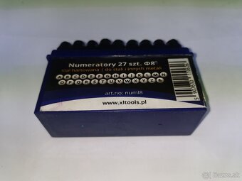 Značkovače PÍSMEN, čitateľov A-Z+& | 8 mm - 2