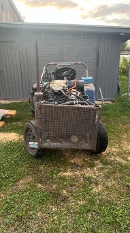 Malotraktor domacej vyroby s prislusenstvom - 2