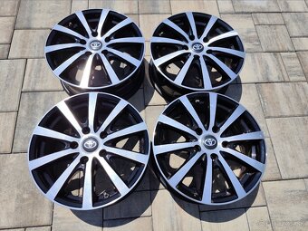 5x114,3 r16 hliníkové disky Toyota, Mitsubishi, Renault - 2