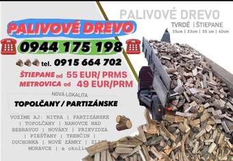 Palivove Drevo Štiepane - 2