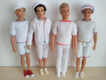Oblečenie kraťasy tričko šiltovka pre bábiky Ken barbie bund - 2