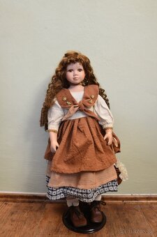 Bábika 70cm, a bábiky keramické rôzne - 2
