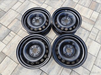 4x98 r14 plechové disky Fiat 500, Panda, Punto, Doblo - 2