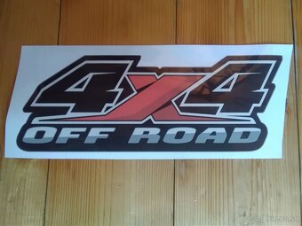 Predám samolepka 4x4 offroad - 2