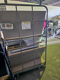 Prepravný skladový  manipulačný vozík Riel - 2