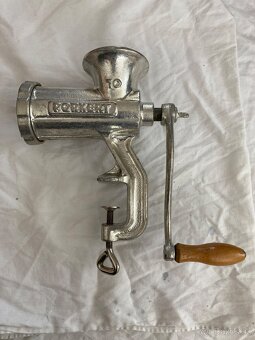 Ručný mlynček na mäso PORKERT č. 10 – ČSSR - 2