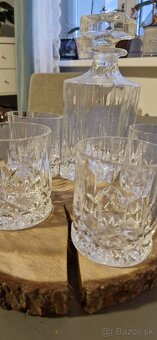 Kryštálový set na alkohol - 2