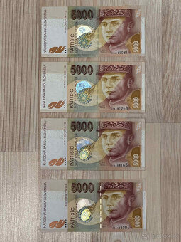 Slovenské bankovky/koruny pred eurom - 2