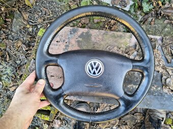Originál kožený volant skoda, vw - 2