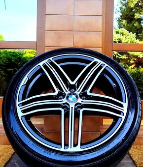 Alu R19 5x120 MAM BMW 5 F10+F11+ letné pneu 245/40R19 - 2