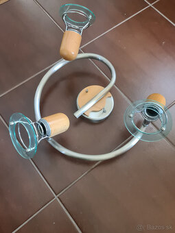 Stropné drevené bodové svietidlá - 2