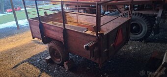 Jednonápravová vlečka - 2