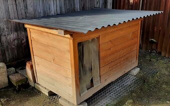 Zateplena psia búda - 2