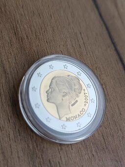 2€ Monako 2007, Grace Kelly,replika - 2