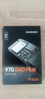 SSD SAMSUNG 970 EVO Plus 2TB - Nové nepoužité - 2