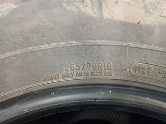265/70R16 - 2