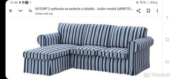 Poťahy na sedačku Etorp - 2