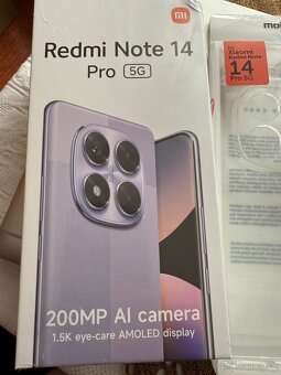 Predám nový mob. Tel. Redmi Note 14 Pro 5G - 2