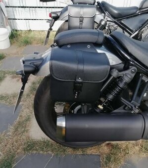 Kožené brašny na motorku. 2x 10 litrů. Nové - 2