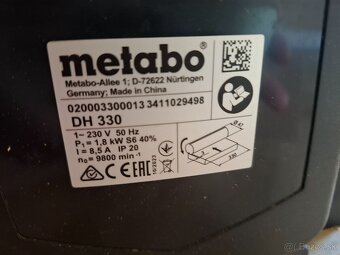 Hoblovačka Metabo DH330 - 2
