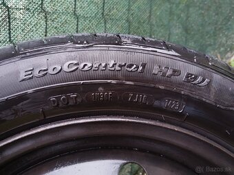 Disky plechové R16 + pneu letné Fulda, Dunlop - 2