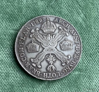 Jozef II. - 1/2 Kronetaler 1789 A - 2