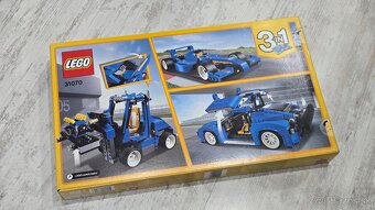 Predám neotvorené LEGO Creator 31070 - Turbo Track Racer - 2