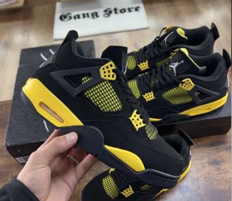 Nike Air Jordan 4 Thunder Yellow Retro - 2