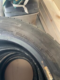 Predám zánovné pneu 185/60 r 14 letné - 2