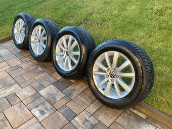 Zimná sada org VW MERANO 5x112 6,5J ET42 215/60 R16 - 2