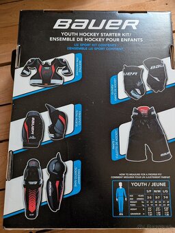 Predám detskú výstroj na hokej, veľkosť M - 2