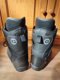 Snowboardové topánky GNU, veľkosť 40,5. - 2