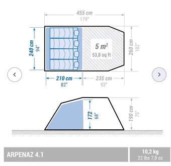 Stan pre 4 osoby Arpenaz - 2