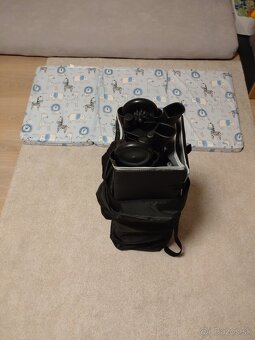 Cestovná postieľka KINDERKRAFT Leody Grey - 2