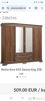 Skriňa šatníková - 2