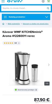 Kávovar WMF KITCHENminis® Aroma - 2