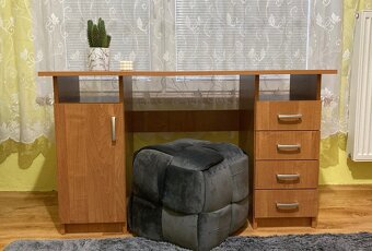 Drevený písací stôl - 2