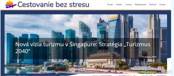 Automatizovaný cestovateľský portál CestovanieBezStresu.eu - 2
