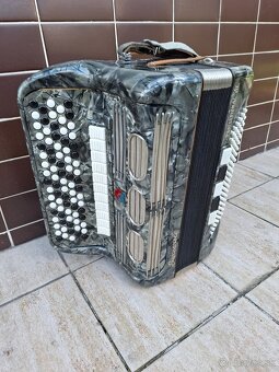 Chromatický gombikový akordeón, harmonika Barcarole - 2