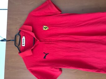 PUMA/FERRARI originál Red damske tricko S/M - 2