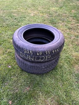 205/60 r15 letné DUNLOP 91V - 2
