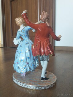 Porcelánová soška Dresden - 2