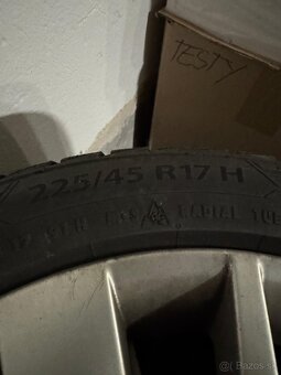 Predám: zimné kolesá Škoda-elektróny + pneumatiky - 2