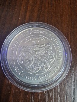 Výročie razby prvých toliarových mincí 500sk - 2